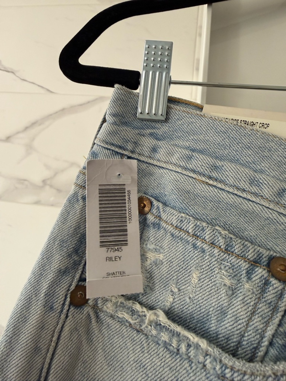 AGOLDE Riley Jeans in Shatter - Picture 3 of 6